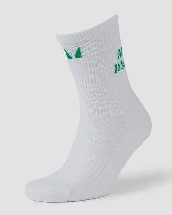 MP Graphic Running Socks - White