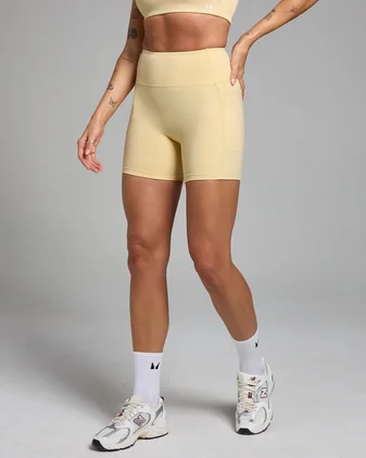 MP Women's Active Pocket Cycling Shorts - Buttermilk