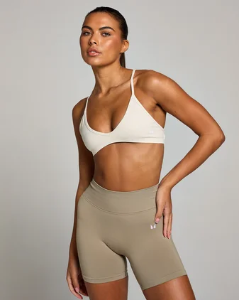 MP Women's Seamless Micro Bralette - Bone