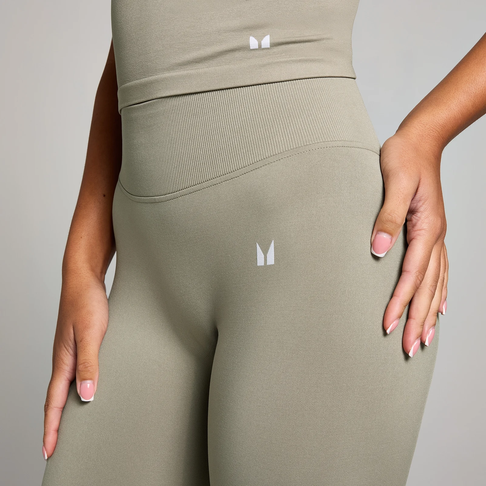 MP Women's Invisible Scrunch Seamless Leggings Deep Sage