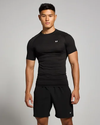 MP Men's Tempo Pillar Graphic Seamless T-Shirt - Black
