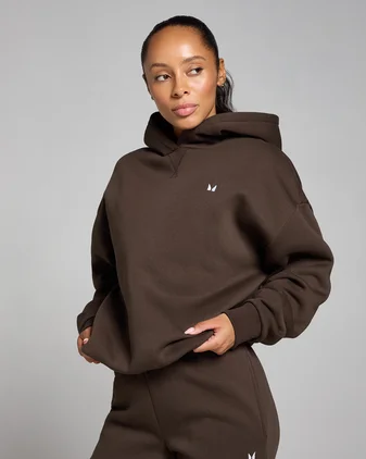 MP Women's Basics Oversized Hoodie - Chocolate