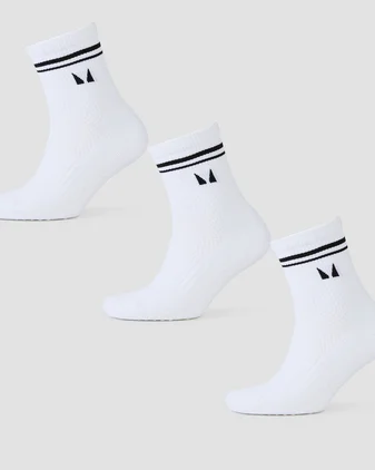 MP Pilates Socks (3 pack) - White