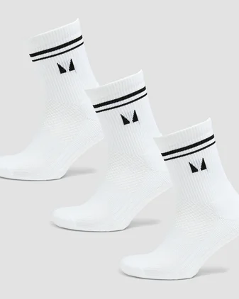 MP Pilates Socks (3 pack) - White