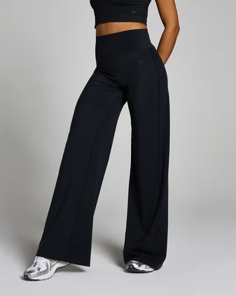 MP Women's Tempo Tall Wide Leg Leggings - Black