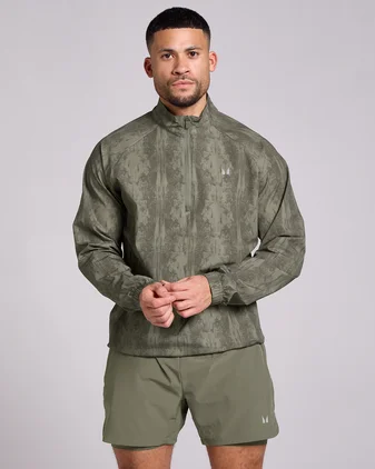 MP Men's Velocity Windbreaker - Bark Print
