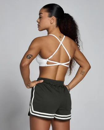 MP Women's Lift Seamless Strappy Bra - White