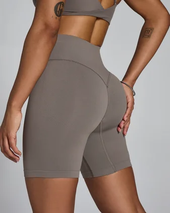 MP Women's Tempo Hybrid Seamless Shorts - Ash Grey