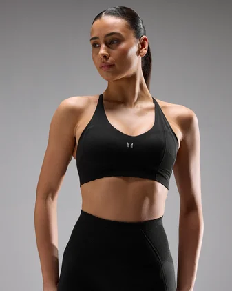 MP Women's Tempo Ultra Seamless Sports Bra - Black