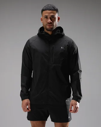 MP Men's Velocity Ultra Lightweight Packable Jacket - Black