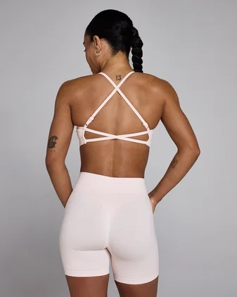 MP Women's Lift Seamless Strappy Bra - Baby Pink
